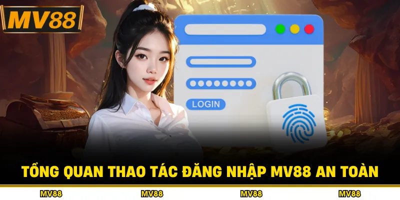Tổng quan thao tác đăng nhập MV88 an toàn